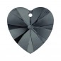 Swarovski 6228 Heart 14.4x14mm Graphite