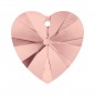 Swarovski 6228 Heart 14.4x14mm Blush Rose