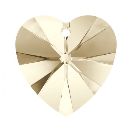 Swarovski 6228 Heart 14.4x14mm Light Silk