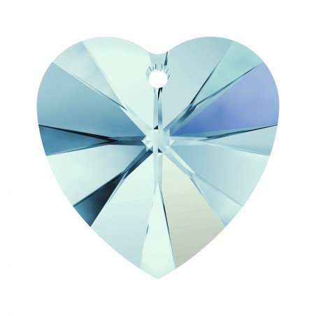 Swarovski 6228 Heart 14.4x14mm Aquamarine AB