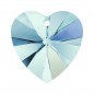 Swarovski 6228 Heart 14.4x14mm Aquamarine AB