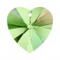 Swarovski 6228 Heart 14.4x14mm Peridot AB