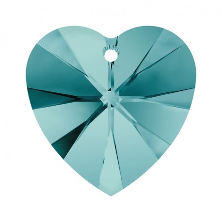 Swarovski 6228 Heart 18x17.5mm Blue Zircon