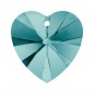 Swarovski 6228 Heart 18x17.5mm Blue Zircon