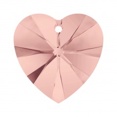Swarovski 6228 Heart 18x17.5mm Blush Rose
