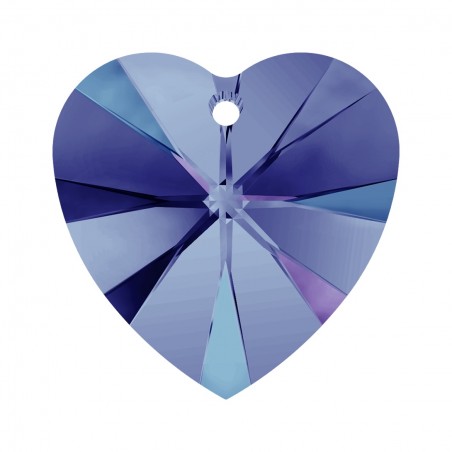 Swarovski 6228 Heart 18x17.5mm Crystal Heliotrope