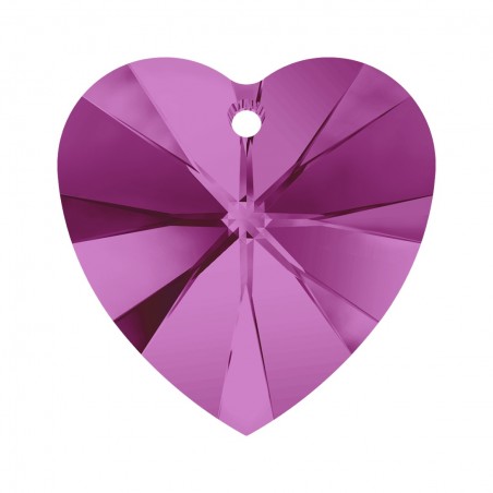 Swarovski 6228 Heart 18x17.5mm Fuchsia