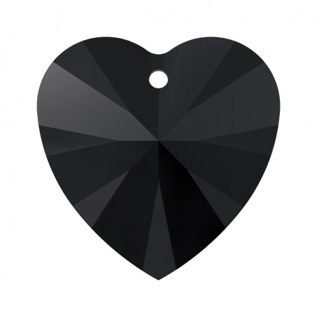 Swarovski 6228 Heart 18x17.5mm Jet