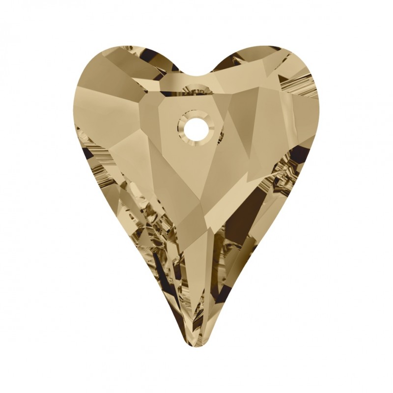 Swarovski 6240 Wild Heart 17mm Crystal Golden Shadow