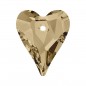 Swarovski 6240 Wild Heart 17mm Crystal Golden Shadow