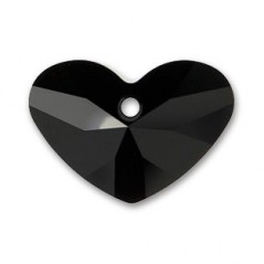 Swarovski 6260 Crazy 4 U Heart 17mm Jet