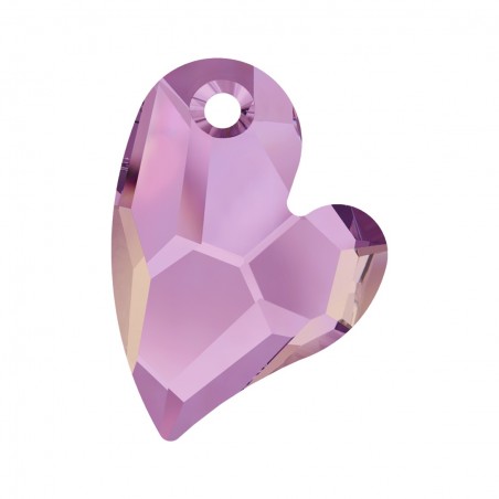 Swarovski 6261 Devoted 2 U Heart 17mm Crystal Lilac Shadow