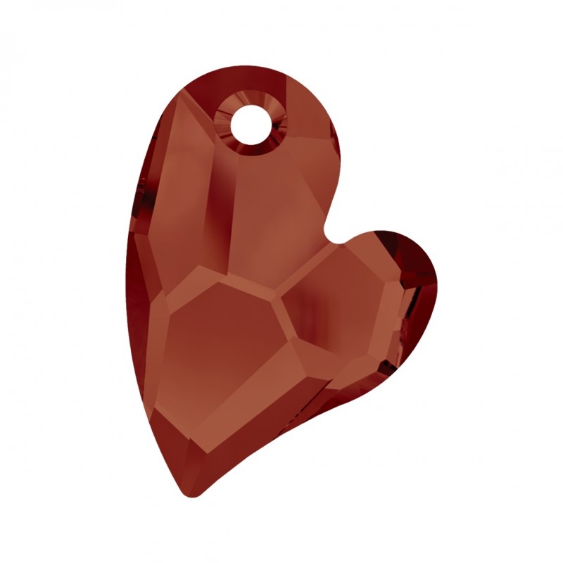 Swarovski 6261 Devoted 2 U Heart 17mm Crystal Red Magma