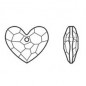 Swarovski 6264 Truly In Love Heart 18mm Crystal Satin