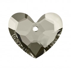 Swarovski 6264 Truly In Love Heart 18mm Crystal Satin