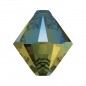 Swarovski 6328 Xilion Bicone Pendant 8mm Crystal Iridescent Green 4ks
