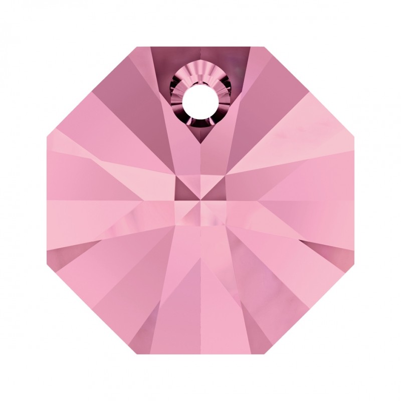 Swarovski 6401 Octagon 8mm Light Rose Swarovski 6401 Octagon 8mm Light Rose