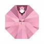 Swarovski 6401 Octagon 8mm Light Rose