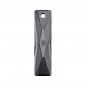Swarovski 6465 Queen Baquette Pendant 38x10mm Crystal Silver Night