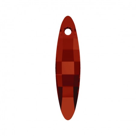 Swarovski 6470 Ellipse Pendant 32mm Crystal Red Magma