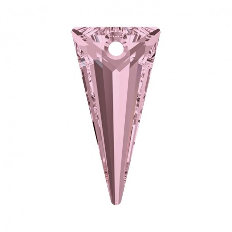 Swarovski 6480 Soike Pendant 18mm Crystal Antique Pink