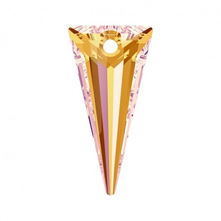 Swarovski 6480 Soike Pendant 18mm Crystal Astral Pink