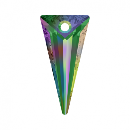Swarovski 6480 Spike Pendant 28mm Crystal Vitrail Medium