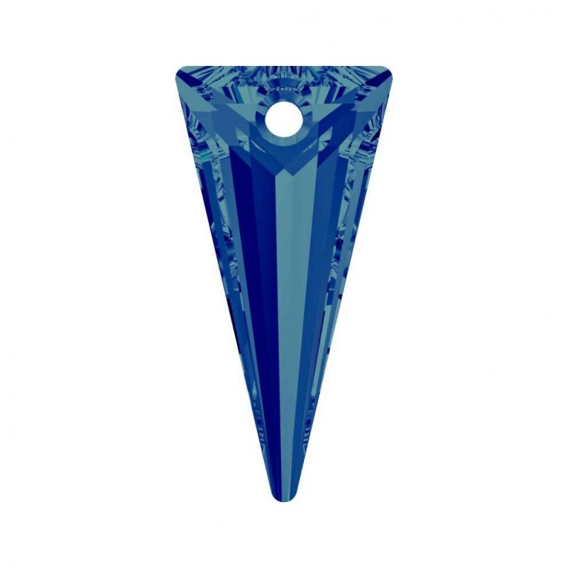 Swarovski 6480 Spike Pendant 39mm Crystal Bermuda Blue Swarovski 6480 Spike Pendant 39mm Crystal Bermuda Blue