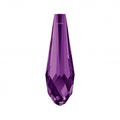 Swarovski 6530 Pure Drop Pendant 20mm Amethyst