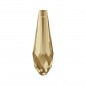 Swarovski 6530 Pure Drop Pendant 20mm Crystal Golden Shadow