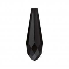 Swarovski 6530 Pure Drop Pendant 20mm Jet