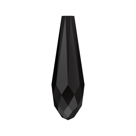 Swarovski 6530 Pure Drop Pendant 20mm Jet