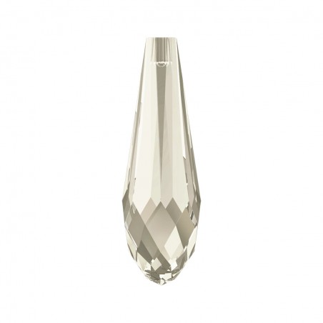 Swarovski 6530 Pure Drop Pendant 30mm Crystal Silver Shade