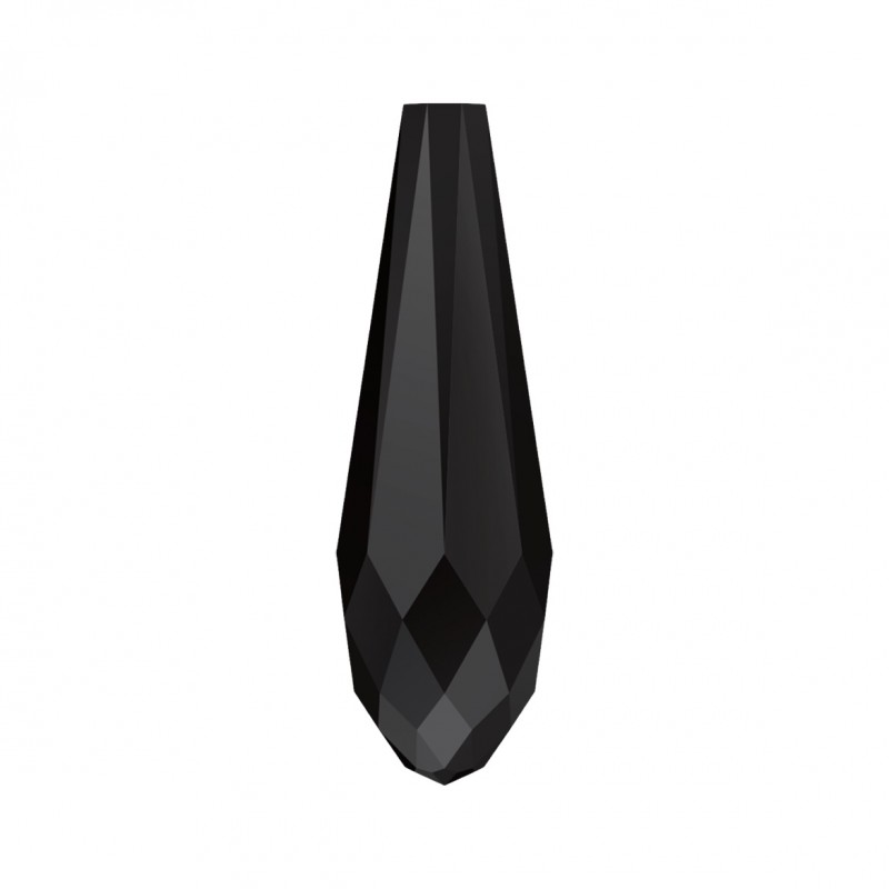 Swarovski 6530 Pure Drop Pendant 30mm Jet