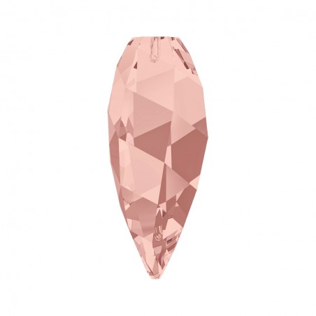 Swarovski 65430 Twisted Drop Pendant 12mm Blush Rose