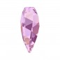 Swarovski 65430 Twisted Drop Pendant 12mm Chrystal Lilac Shadow