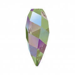 Swarovski 65430 Twisted Drop Pendant 12mm Chrystal Paradise Shine