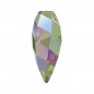 Swarovski 65430 Twisted Drop Pendant 12mm Chrystal Paradise Shine
