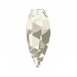 Swarovski 65430 Twisted Drop Pendant 12mm Chrystal Silver Shade