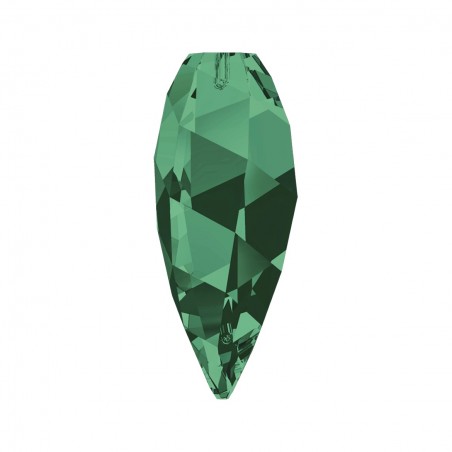 Swarovski 65430 Twisted Drop Pendant 12mm Emerald