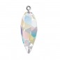 Swarovski 6540 Twisted Drop Pendant 12mm Siam