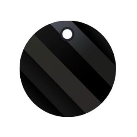 Swarovski 6621 Twist Pendant 18mm Jet