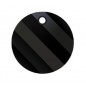 Swarovski 6621 Twist Pendant 18mm Jet