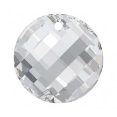 Swarovski 6621 Twist Pendant 18mm Crystal Comet Argent Light