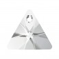 Swarovski 6628 Xilion Triangle Pendant 8mm Crystal