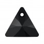 Swarovski 6628 Xilion Triangle Pendant 8mm Jet