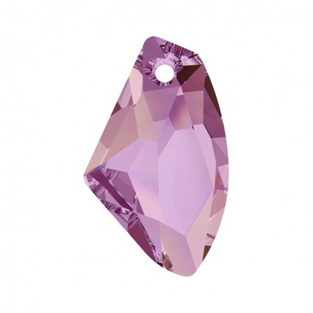 Swarovski 6656 Galactic Vertical Pendant 27mm Crystal Lilac Shadow
