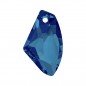 Swarovski 6656 Galactic Vertical Pendant 27mm Crystal Bermuda Blue