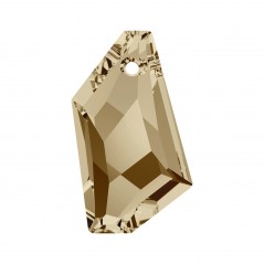 Swarovski 6670 De-Art Pendant 18mm Crystal Golden Shadow
