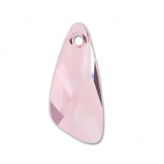 Swarovski 6690 Wing Pendant 27mm Crystal Antique Pink